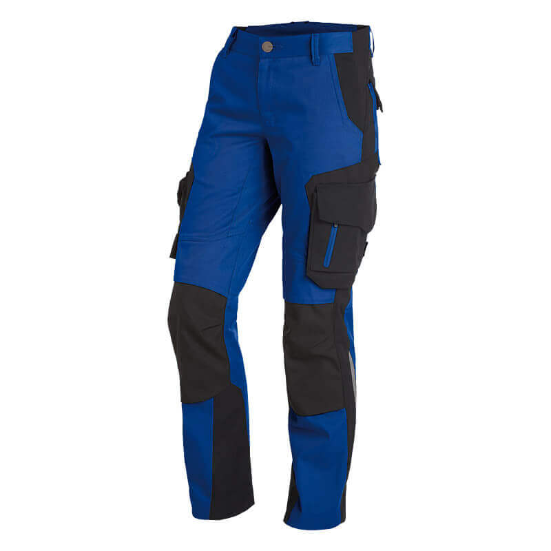 FHB Damen Arbeitshose ALMA royalblau -schwarz