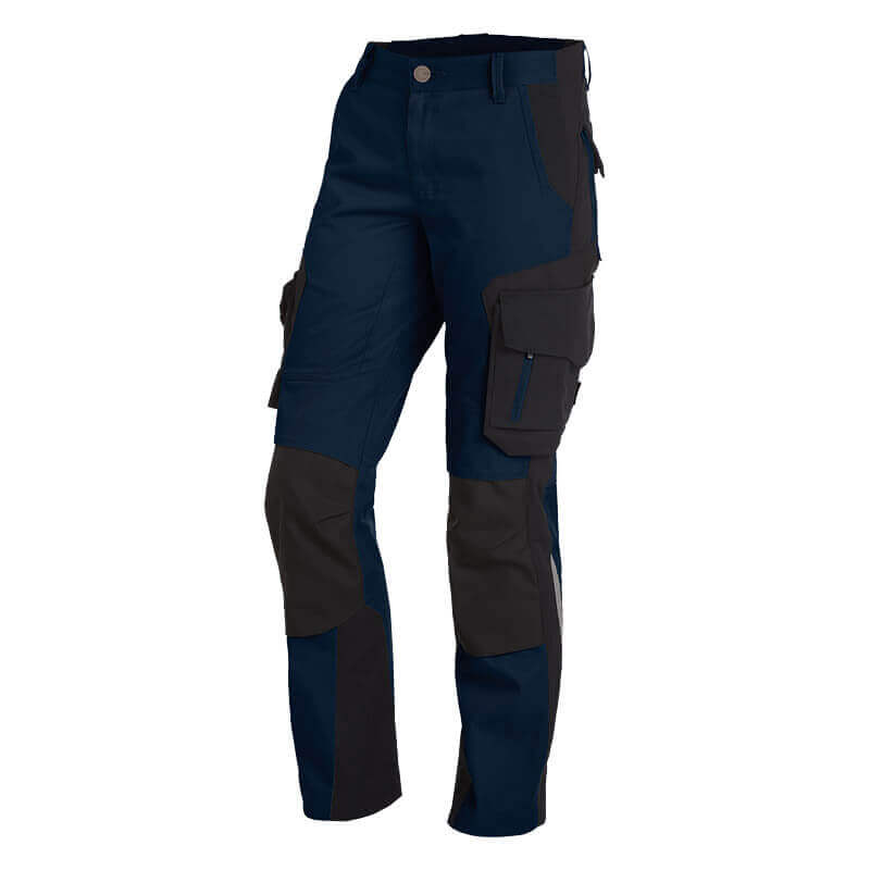 FHB Damen Arbeitshose ALMA marine-schwarz