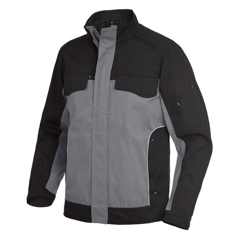 FHB Arbeitsjacke ERNST grau-schwarz