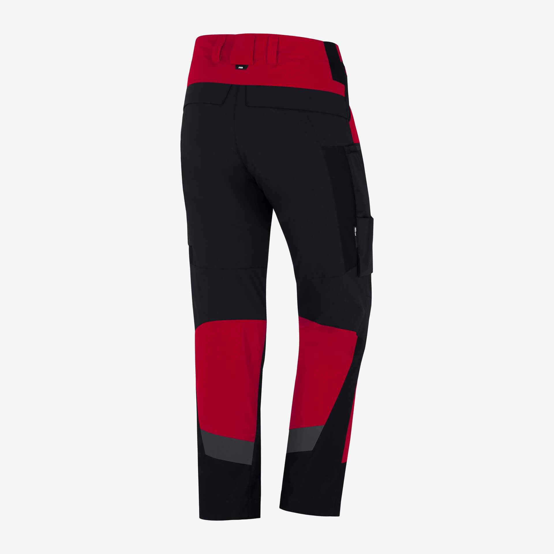 FHB Arbeitshose MIO rot-schwarz