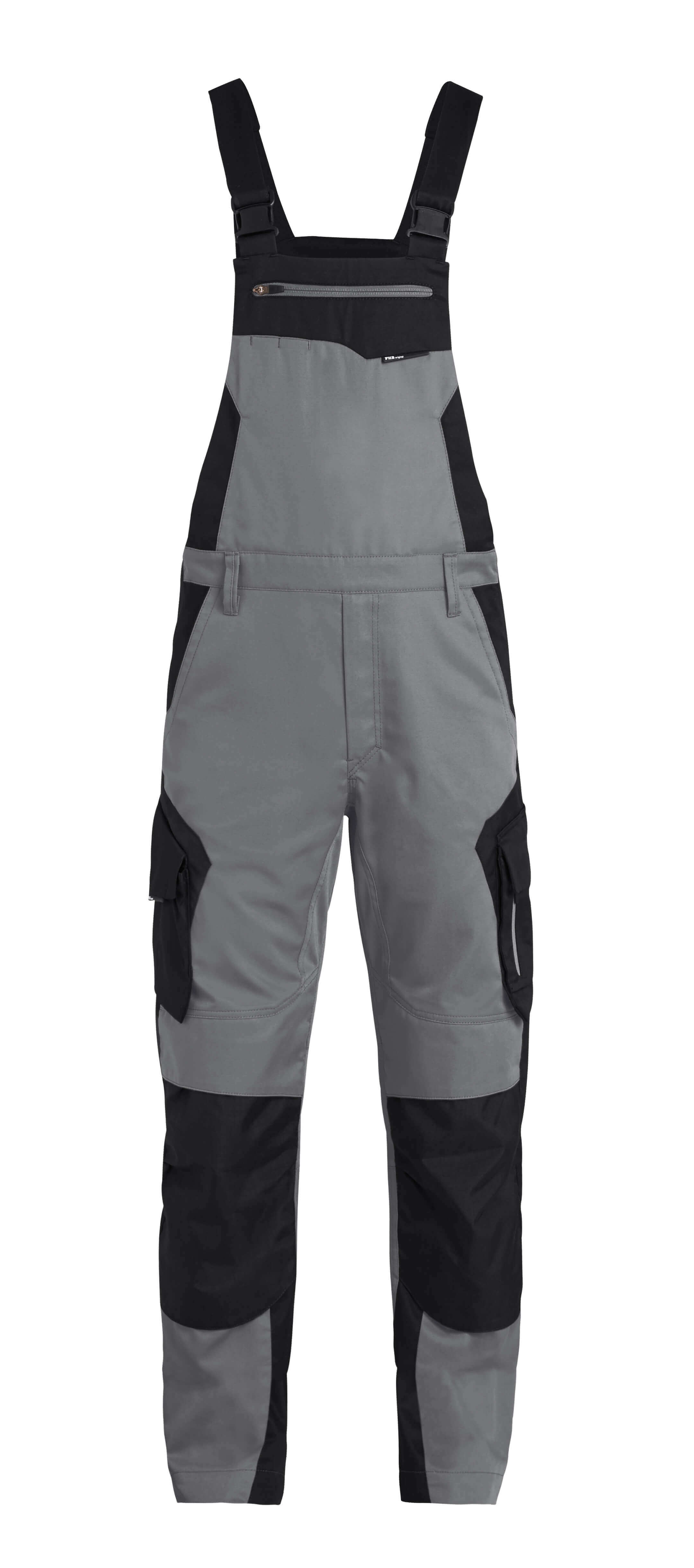 FHB Latzhose PASCAL grau- schwarz