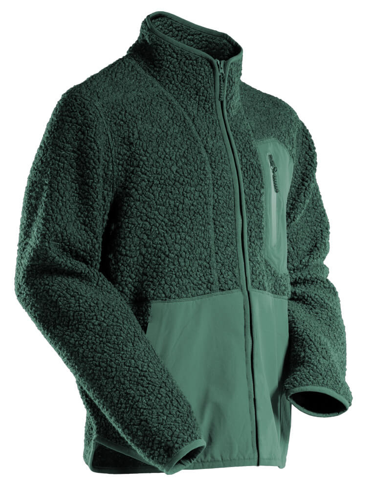 Mascot Faserpelz Jacke mit Reißverschluss