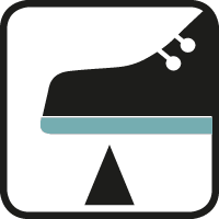 Piktogramm DURCHTRITTSCHUTZ