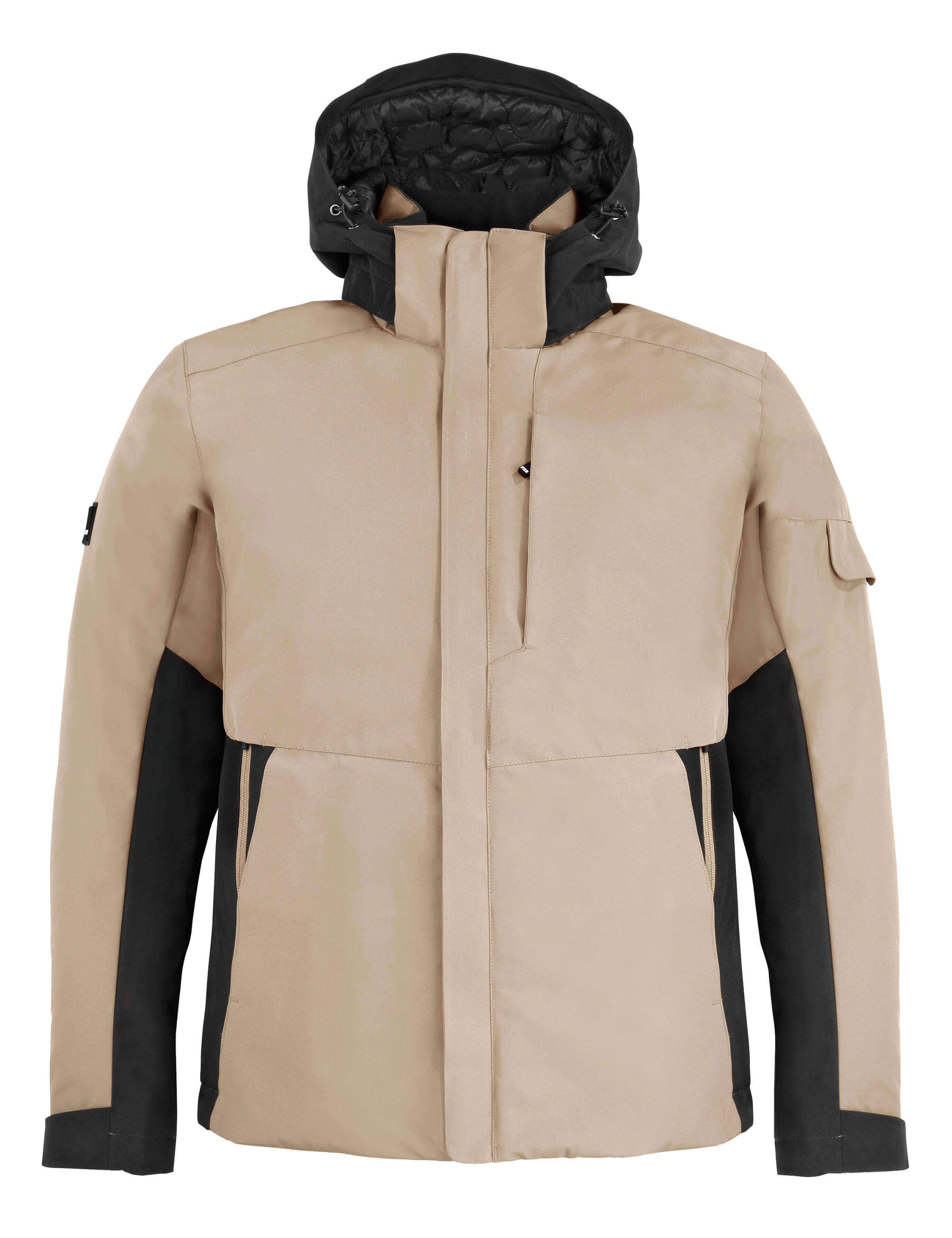 FHB Arbeitsjacke GEORG beige-schwarz