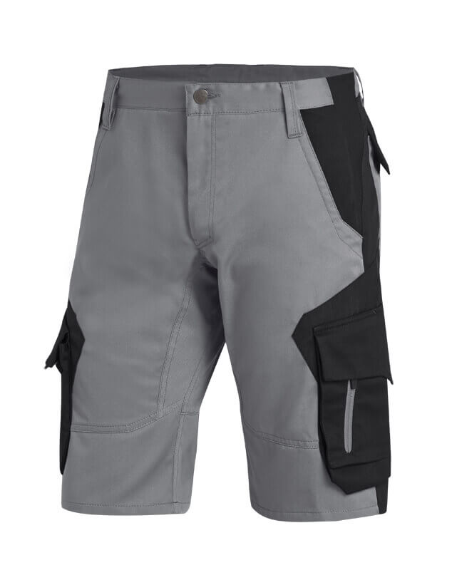 FHB Bermuda WULF grau- schwarz