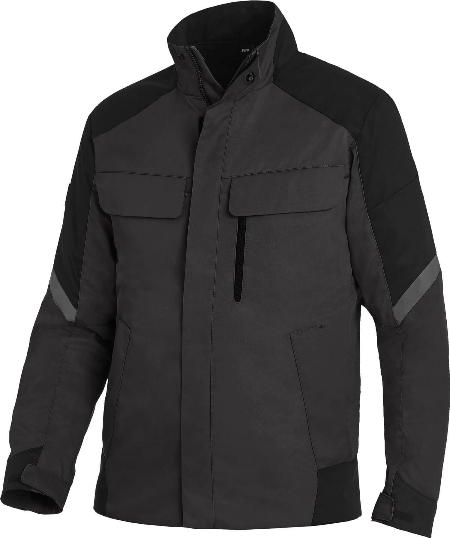 FHB Arbeitsjacke FRANK anthrazit-schwarz