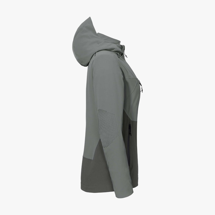 Schöffel Pro Damenjacke Schutzschild| 6000 grau Seitenansicht