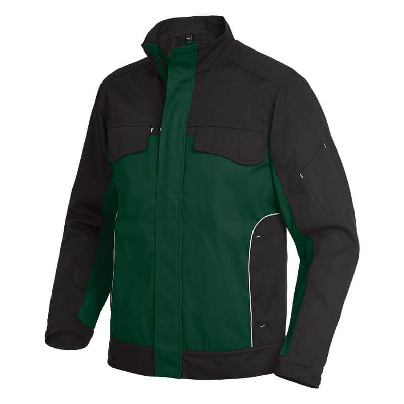 FHB Arbeitsjacke ERNST grün-schwarz