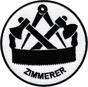 JOB-Zimmerer-Stickaufnäher