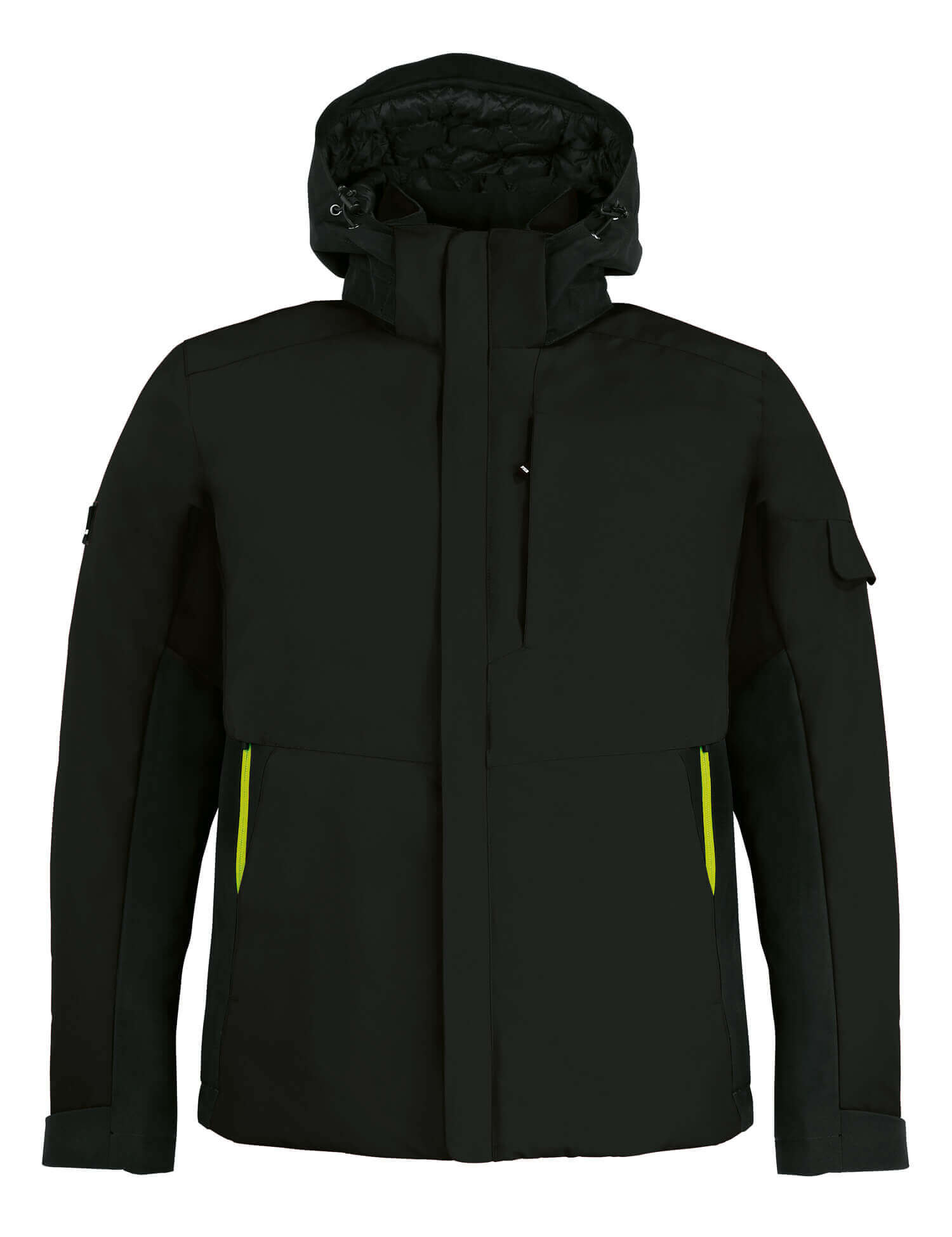 FHB Arbeitsjacke GEORG schwarz-gelb