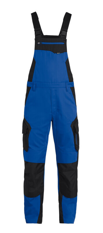 FHB Latzhose PASCAL royalblau-schwarz