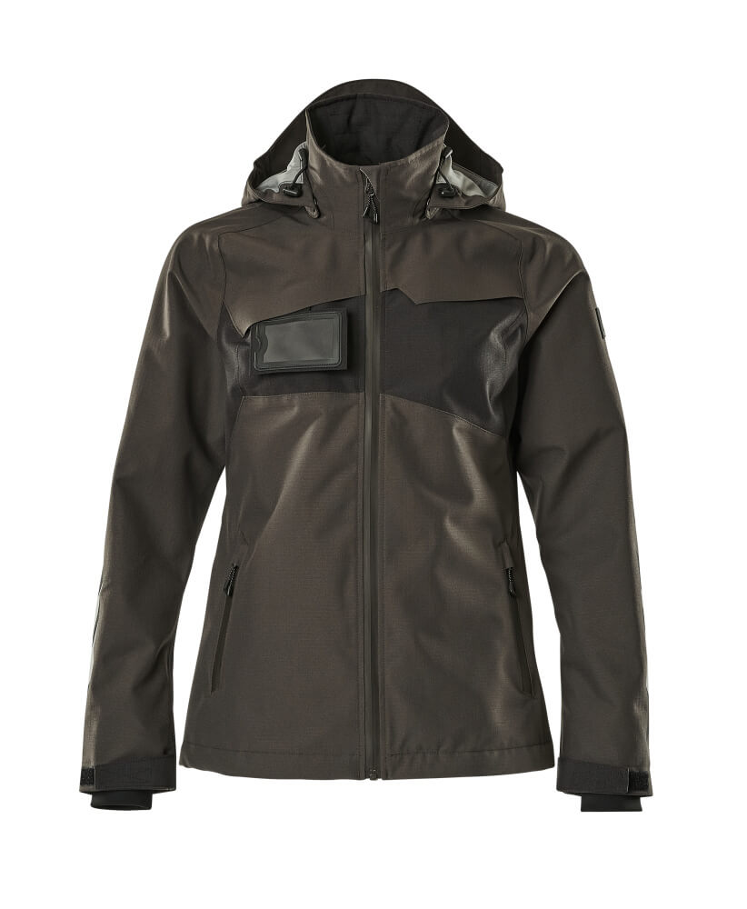 Mascot Damen Hard Shell Jacke dunkelanthrazit-schwarz