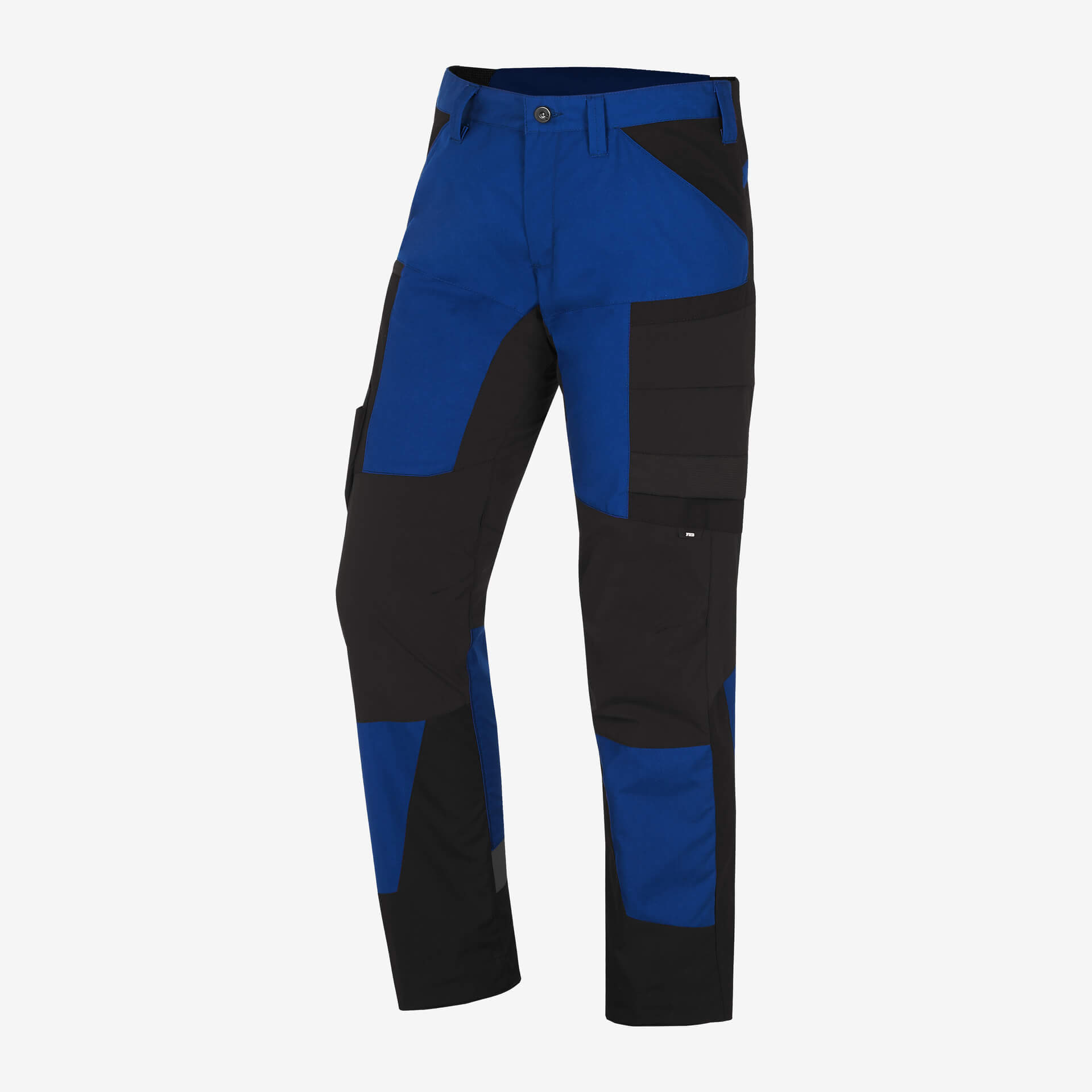 FHB Arbeitshose MIO royalblau-schwarz