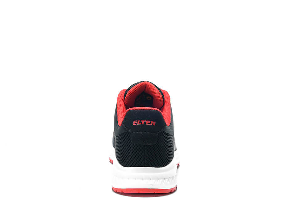Elten Berufsschuh MARAIS black-red Low hinten
