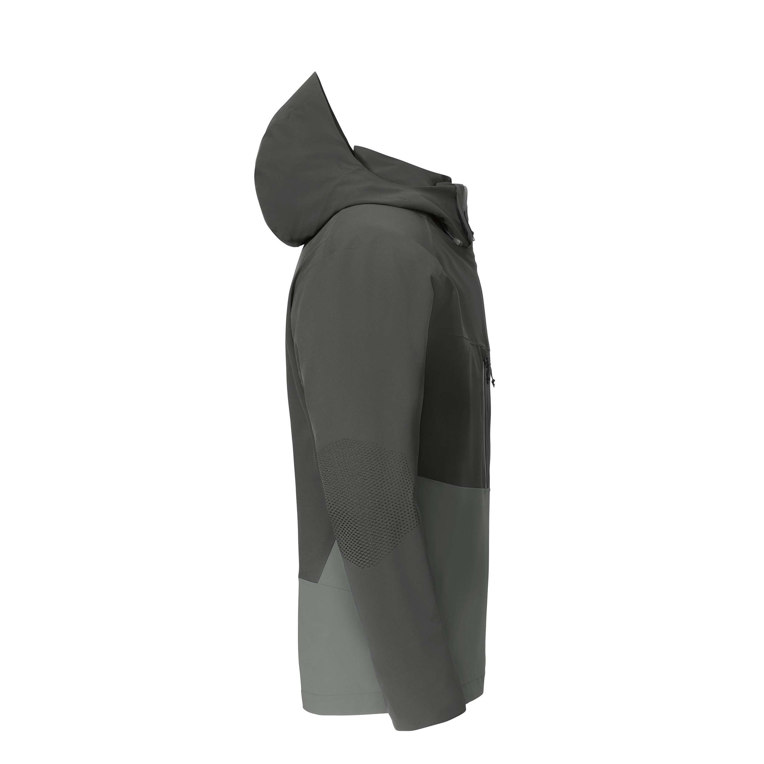 Schöffel Pro Herrenjacke Schutzschild| 6001 grau Seitenansicht