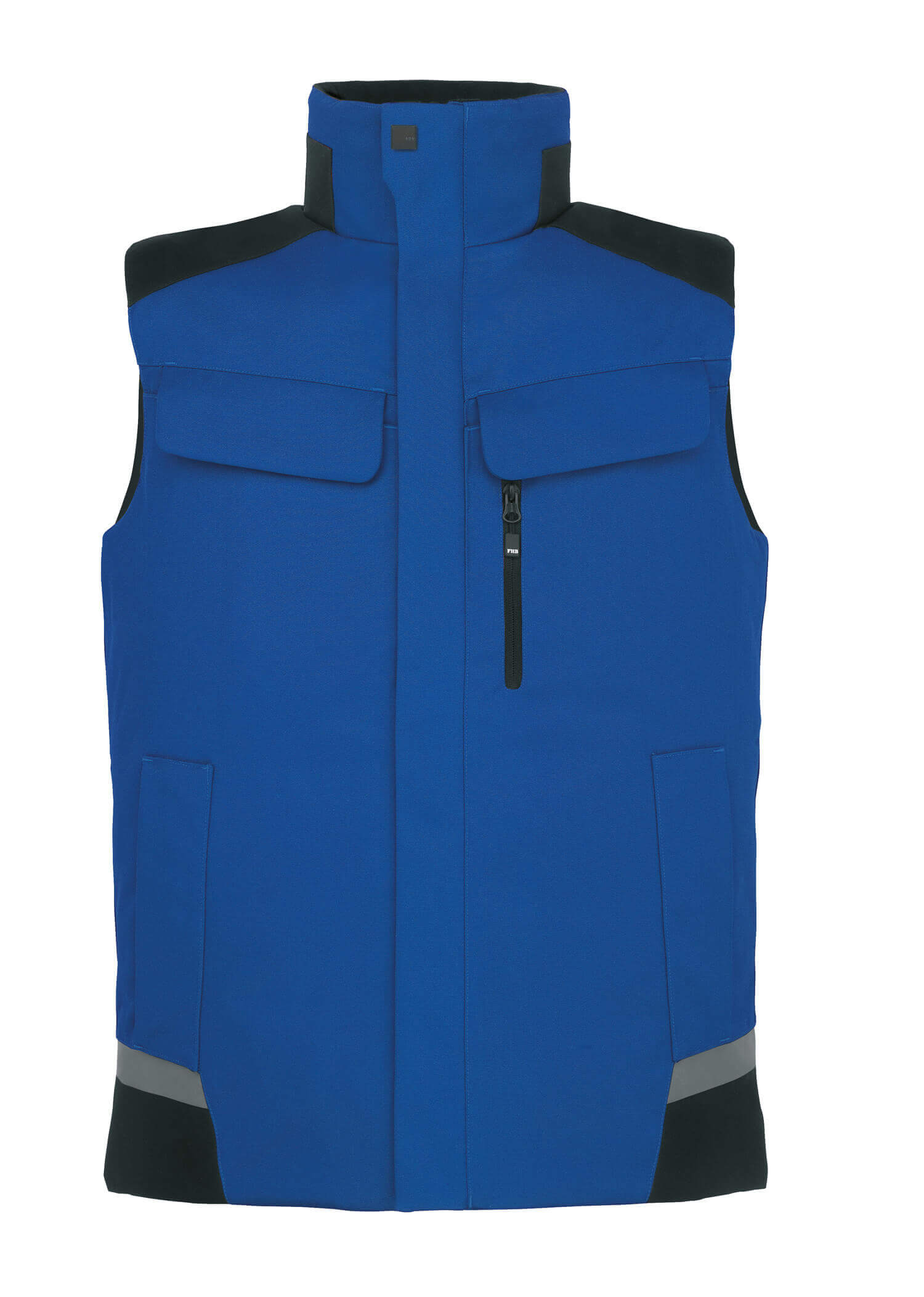 FHB Arbeitsweste HAUKE royalblau-schwarz