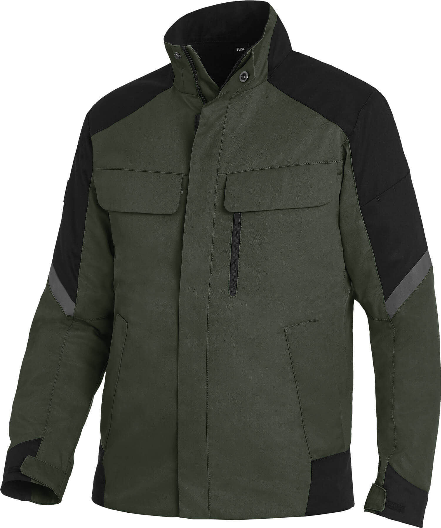 FHB Arbeitsjacke FRANK oliv-schwarz