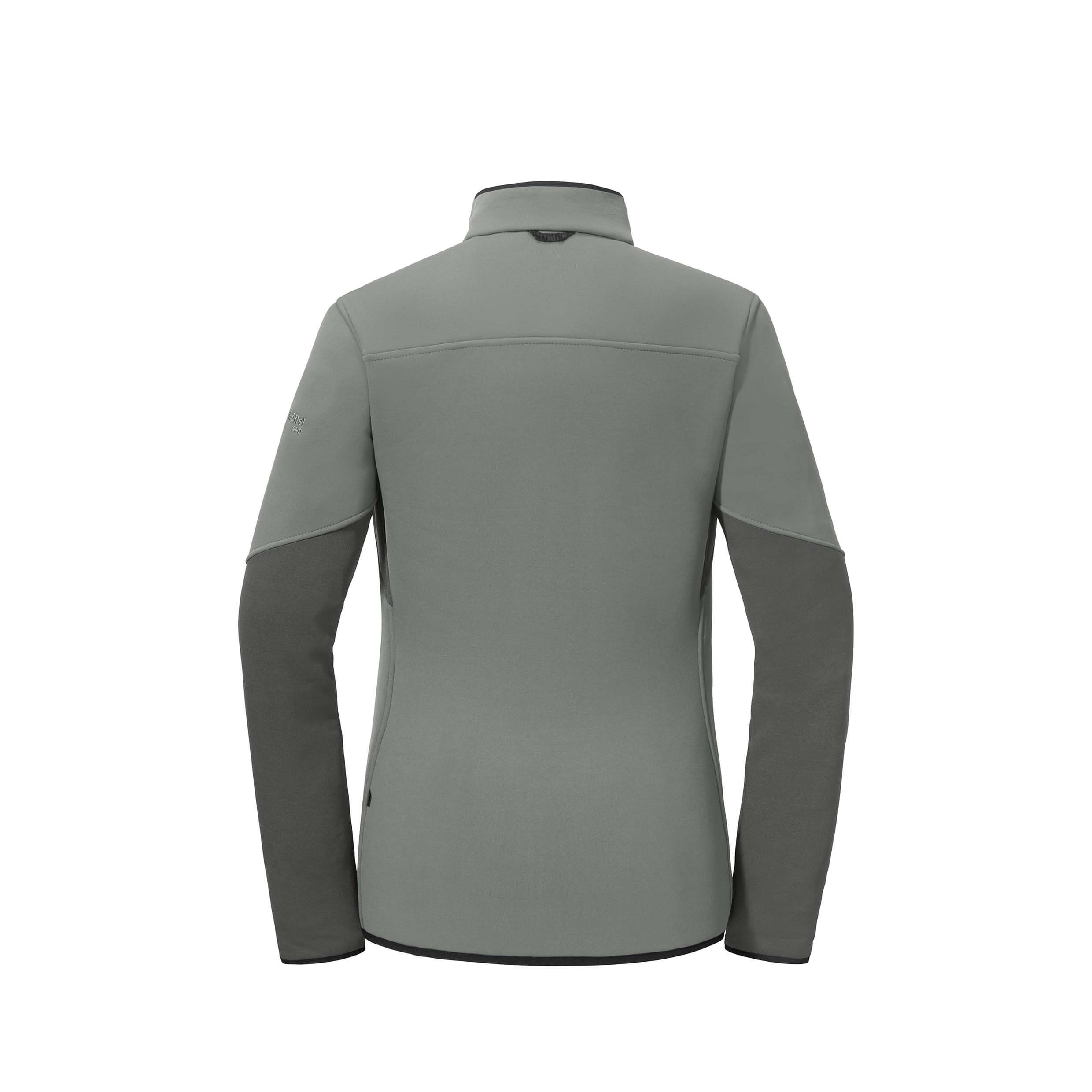 Schöffel Pro Einheizer Damen Powerstretch-Fleece | 6004 grau Rückansicht