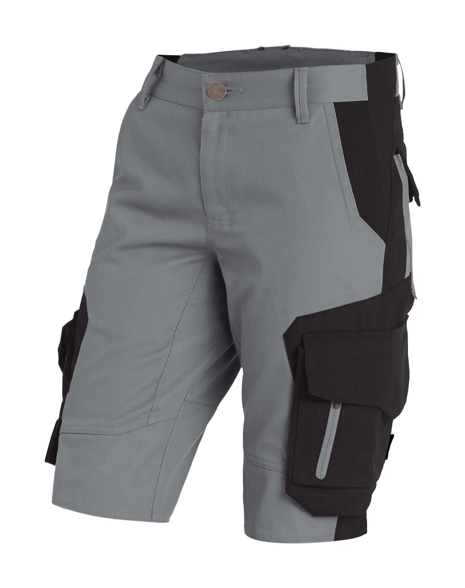 FHB Damen Bermuda ANNIKA grau -schwarz