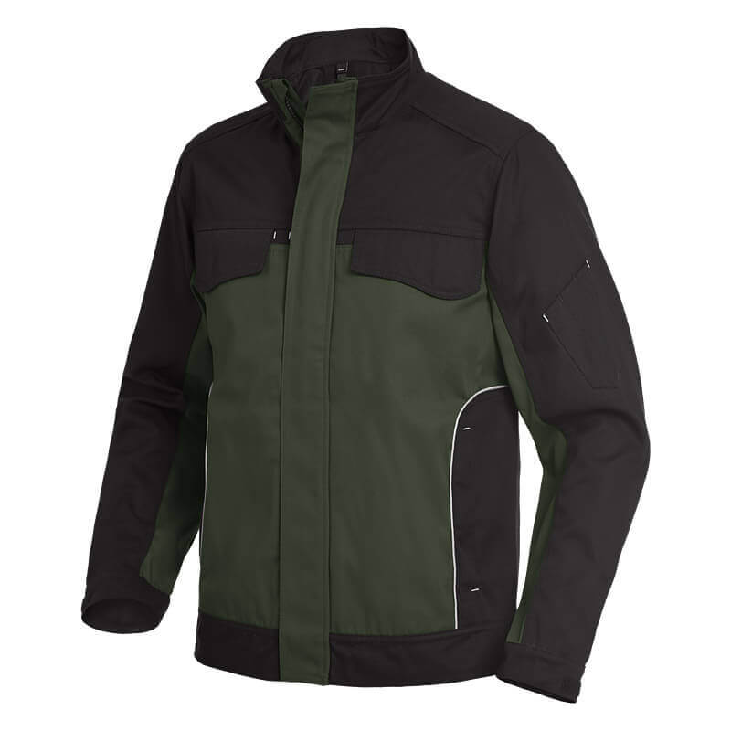 FHB Arbeitsjacke ERNST oliv -schwarz