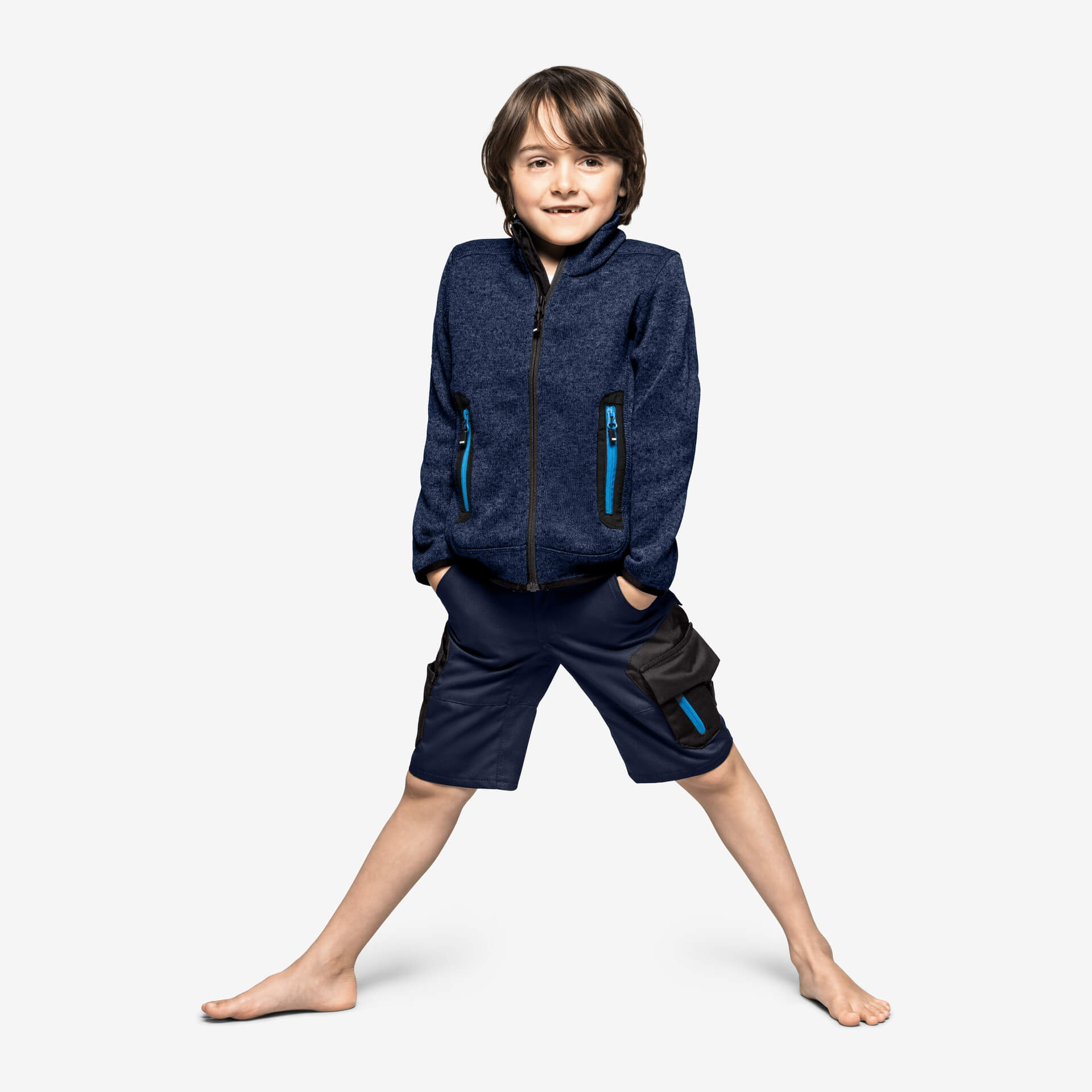 FHB Mats Kinder Fleecejacke