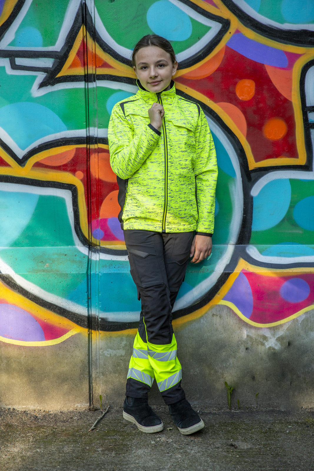 Mascot Kinder Safe Shoftshelljacke