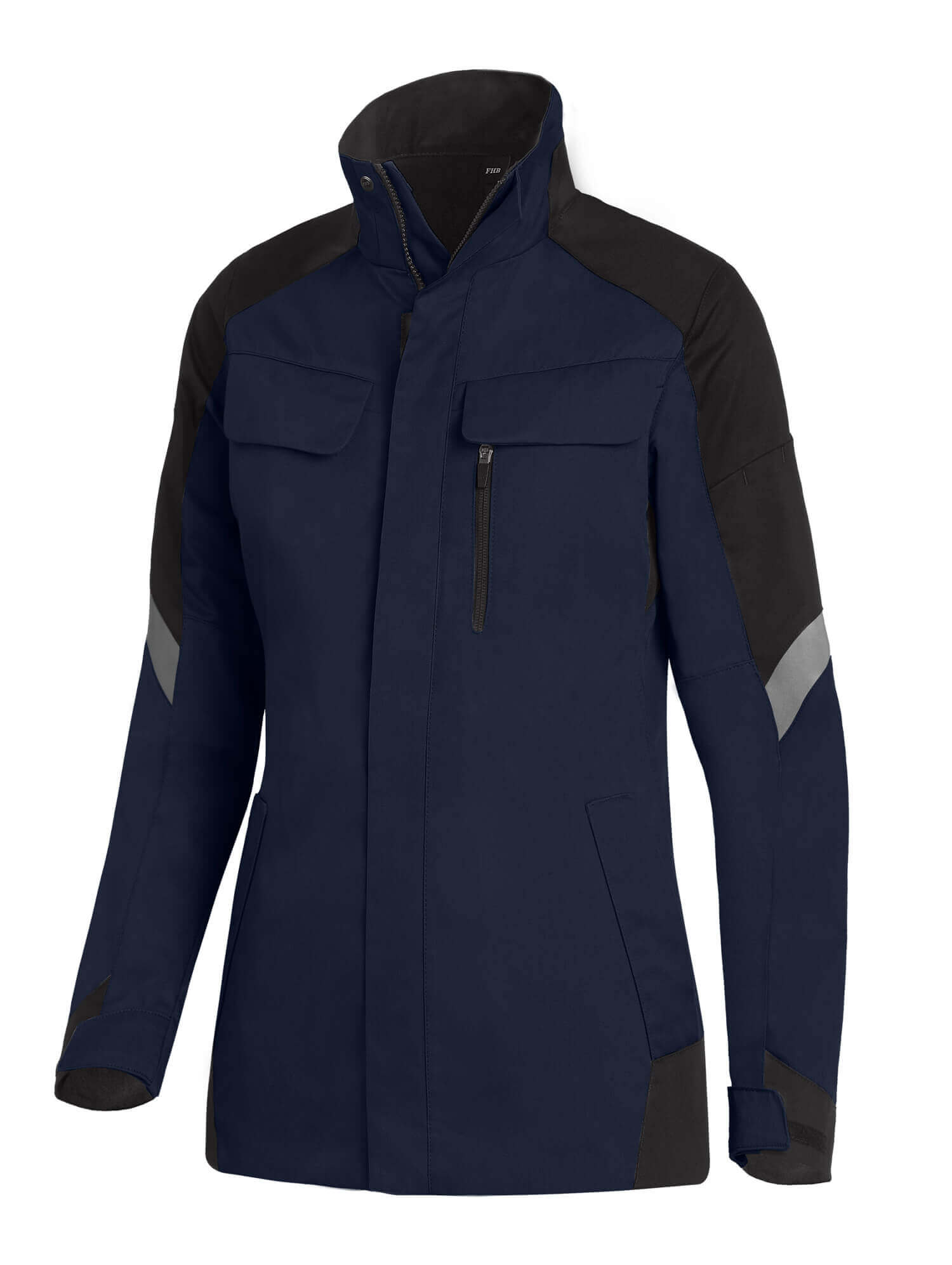 FHB Damen Arbeitsjacke ANDREA marine -schwarz