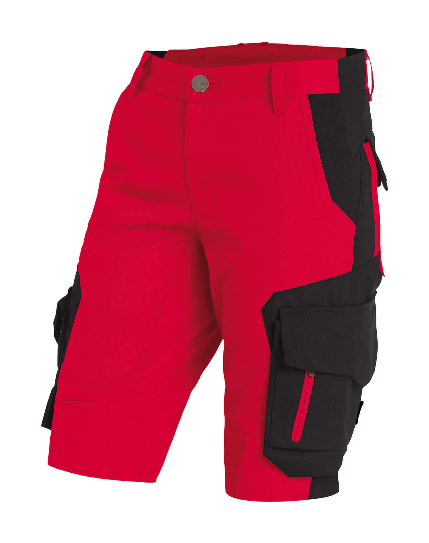 FHB Damen Bermuda ANNIKA rot-schwarz