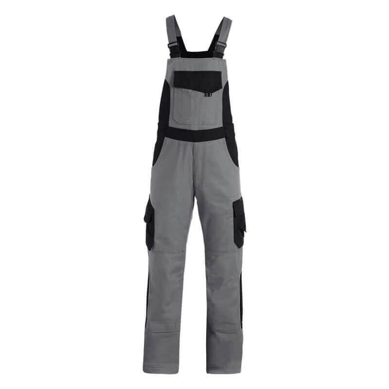 FHB Latzhose ECKHARD grau- schwarz