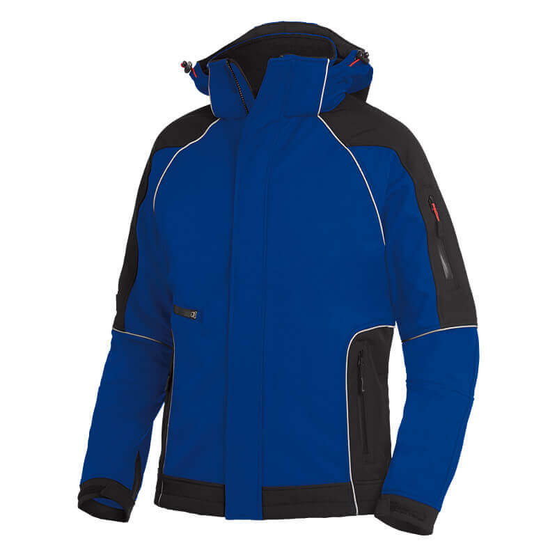 FHB Softshelljacke WALTER royalblau-schwarz
