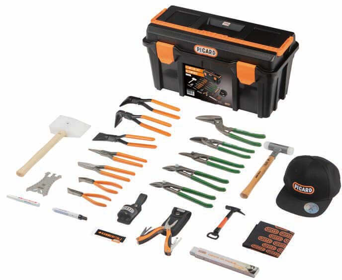 Picard Klempner Starter Set im Kunststoff Koffer