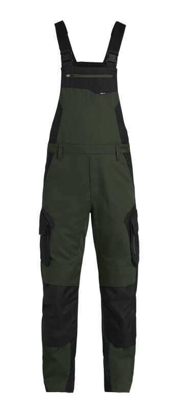 FHB Latzhose PASCAL oliv- schwarz