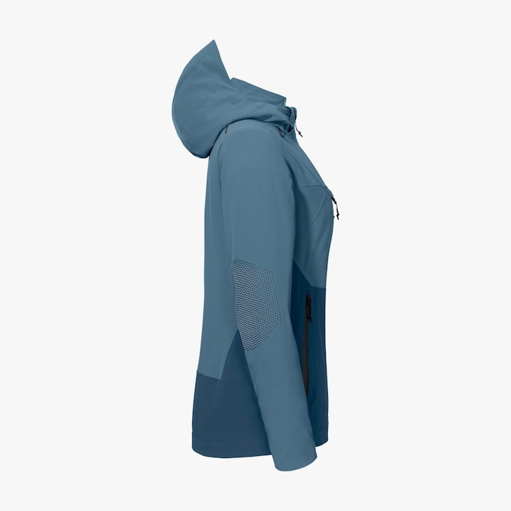 Schöffel Pro Damenjacke Schutzschild| 6000 blau Seitenansicht