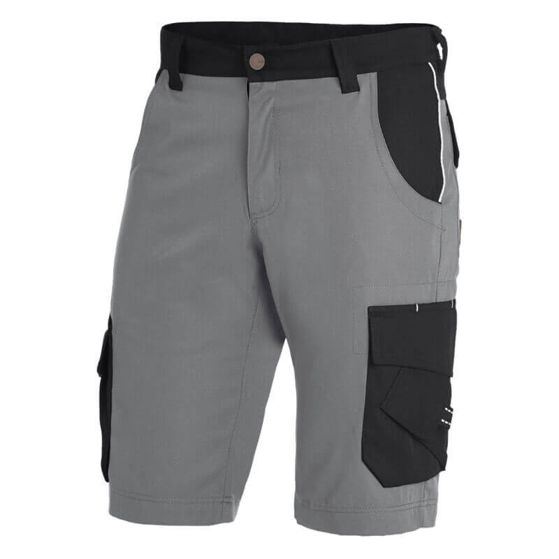 FHB Bermuda THEO grau- schwarz