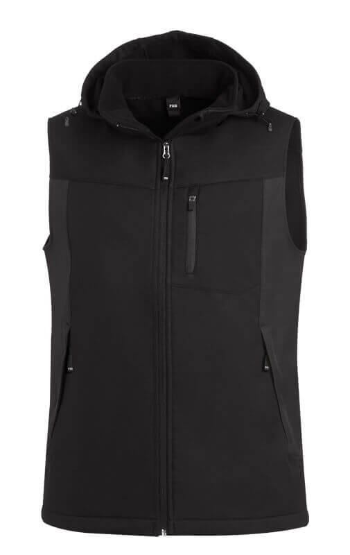 FHB Softshellweste JUSTUS anthrazit-schwarz