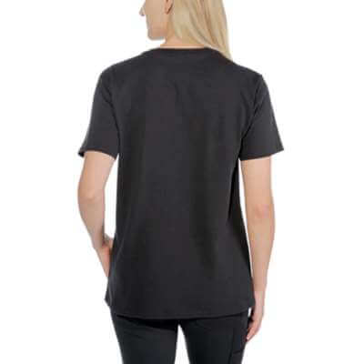 Carhartt Damen T-Shirt | BRUSTLOGO Back Modell