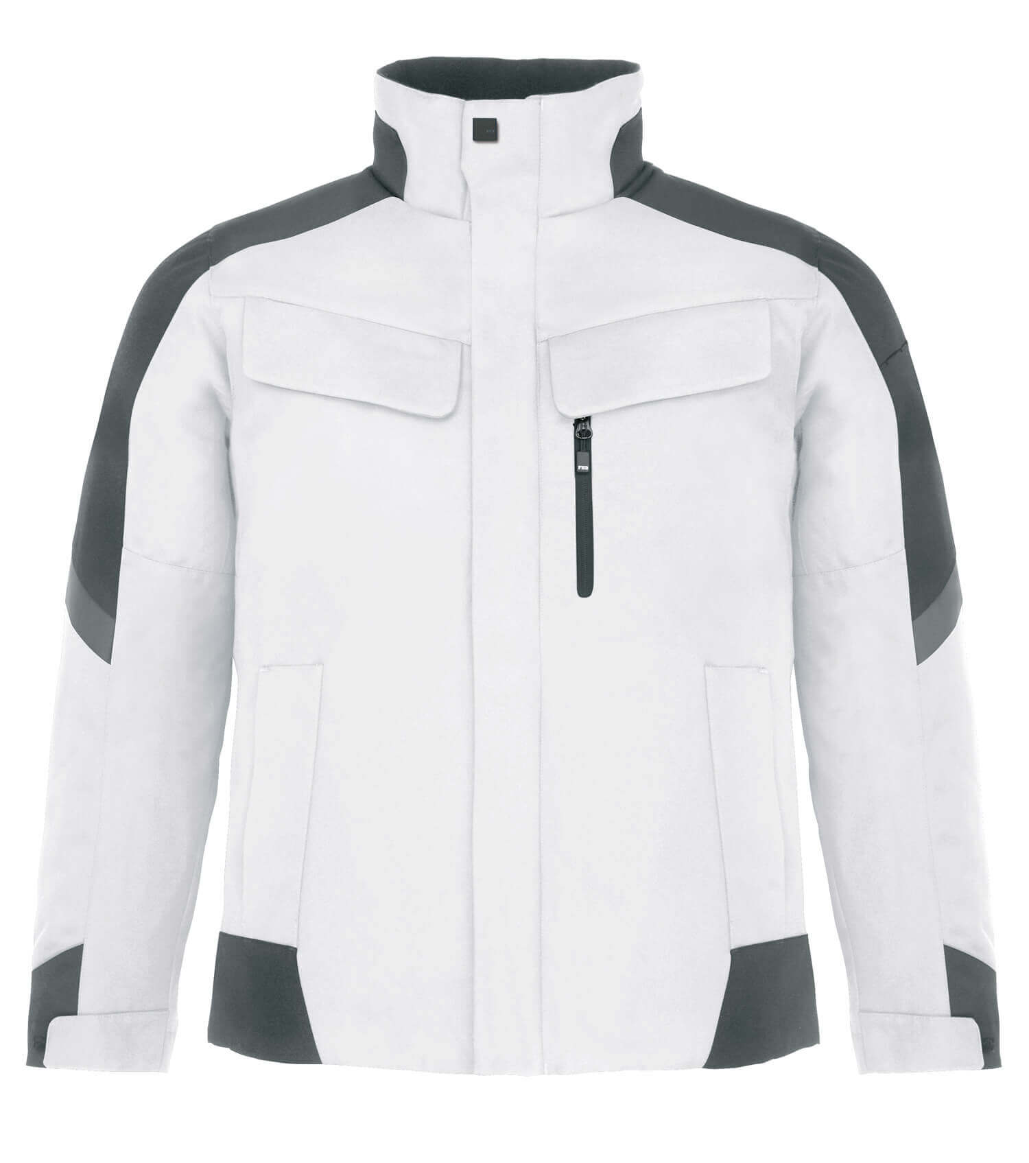 FHB Arbeitsjacke LARS weiß-anthrazit