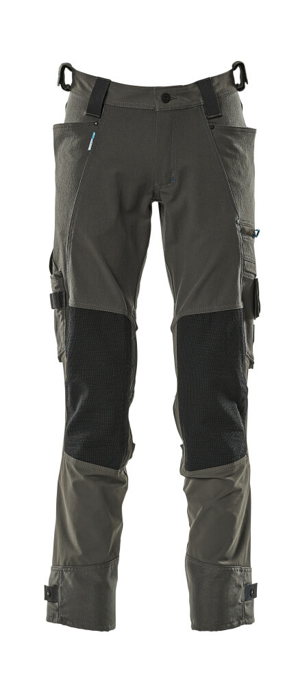 Mascot Hose Advanced mit Knietaschen dunkelanthrazit