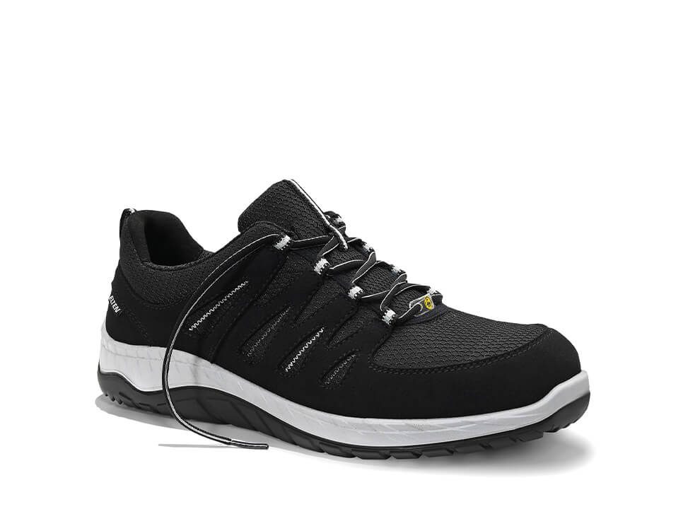 Elten Sicherheitshalbschuh MADDOX W black-grey Low