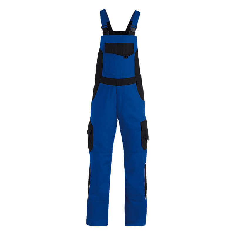 FHB Latzhose ECKHARD royalblau- schwarz
