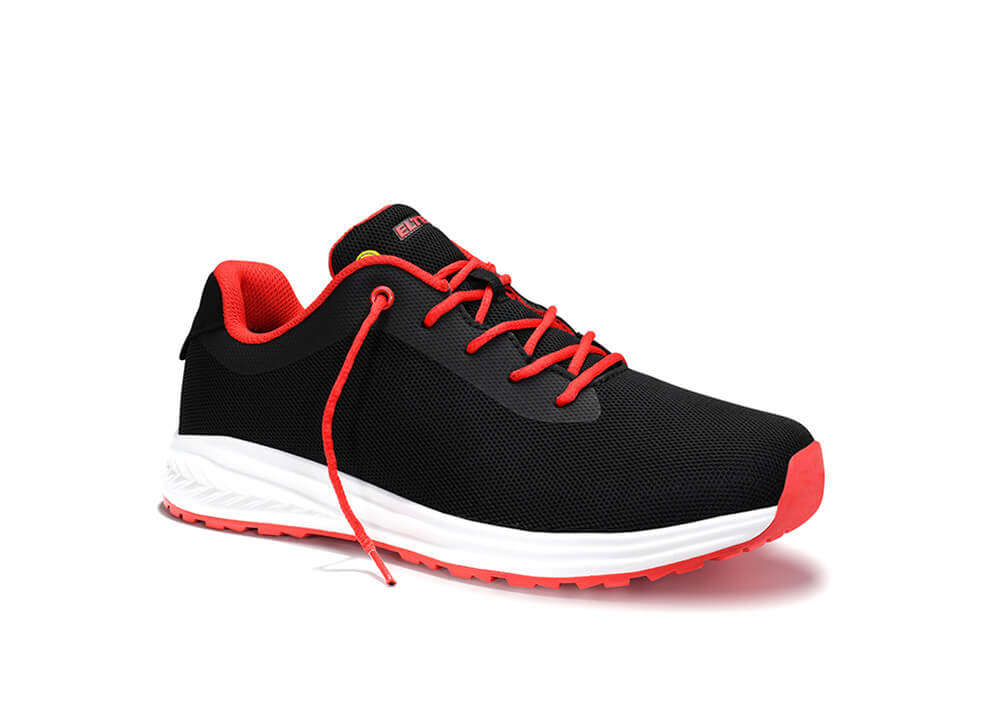 Elten Berufsschuh MARAIS black-red Low